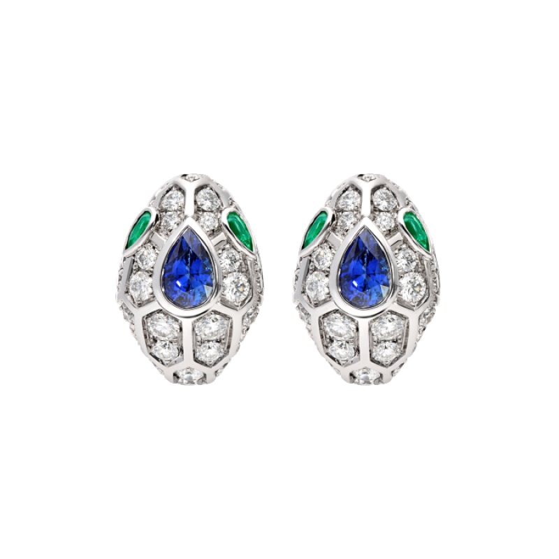 Serpenti Seduttori gilded snake earrings Serpenti Seduttori gilded snake earrings