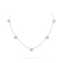 Fleurette necklace, 5 flowers