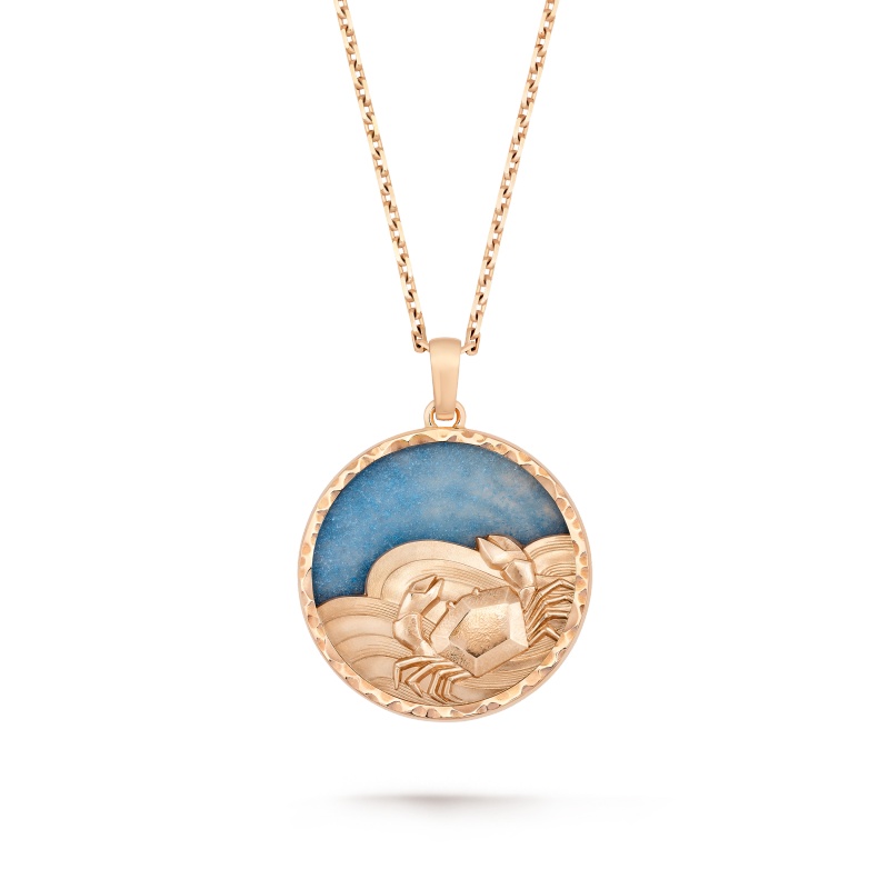 Zodiaque long necklace Cancri (Cancer)