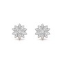 Lotus earrings, small model