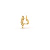 Frivole earrings, 3 flowers, mini model