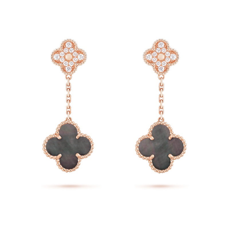 Magic Alhambra earrings, 2 motifs Magic Alhambra earrings, 2 motifs