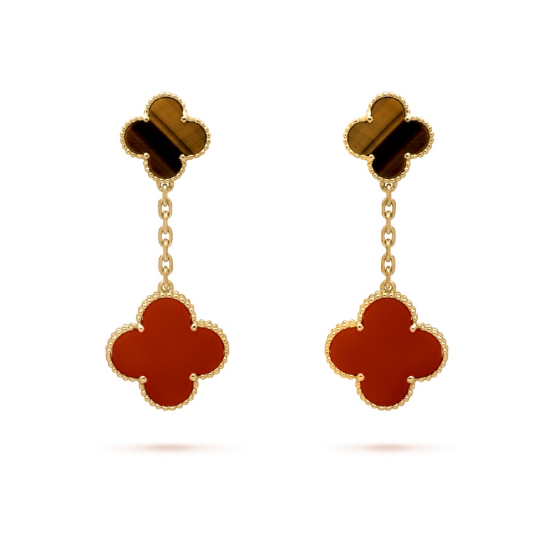 Magic Alhambra earrings, 2 motifs Magic Alhambra earrings, 2 motifs