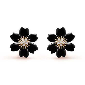 Rose de No?l earrings, small model