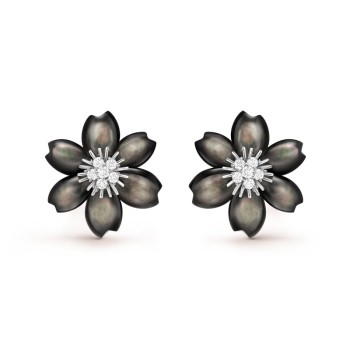 Rose de No?l earrings, small model
