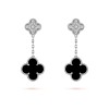 Magic Alhambra earrings, 2 motifs Magic Alhambra earrings, 2 motifs