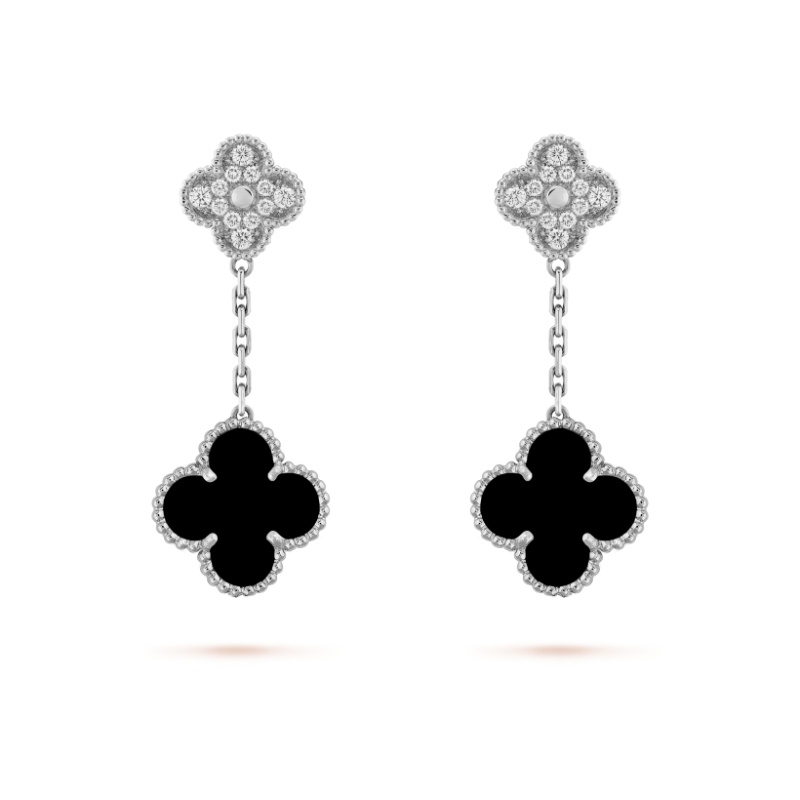 Magic Alhambra earrings, 2 motifs Magic Alhambra earrings, 2 motifs