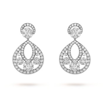 Snowflake earrings, small model