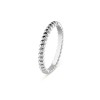 Perlée pearls of gold ring, small model