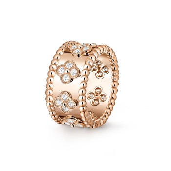 Perlée clovers ring, medium model