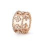 Perlée clovers ring, medium model