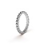 Perlée pearls of gold ring, medium model