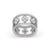 Perlée clovers ring, medium model Perlée clovers ring, medium model