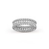 Perlée diamonds ring, 1 row Perlée diamonds ring, 1 row