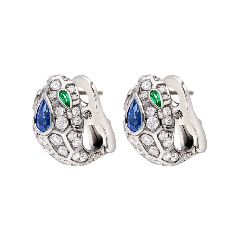 Serpenti Seduttori gilded snake earrings Serpenti Seduttori gilded snake earrings