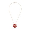 Rose de No?l clip pendant, small model