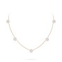 Fleurette necklace, 5 flowers