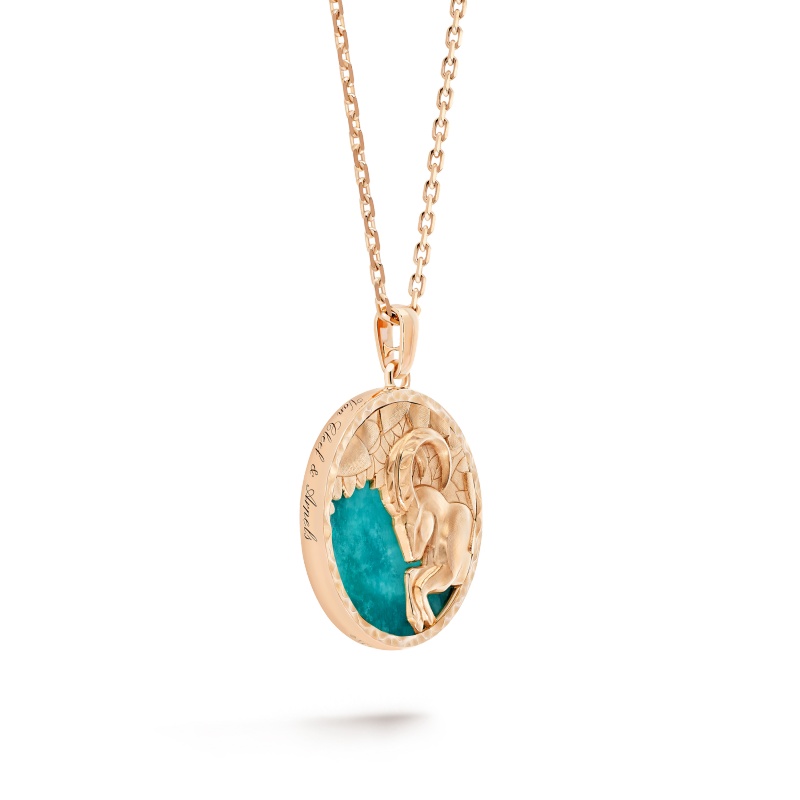 Zodiaque long necklace Capricorni (Capricorn) Zodiaque long necklace Capricorni (Capricorn)