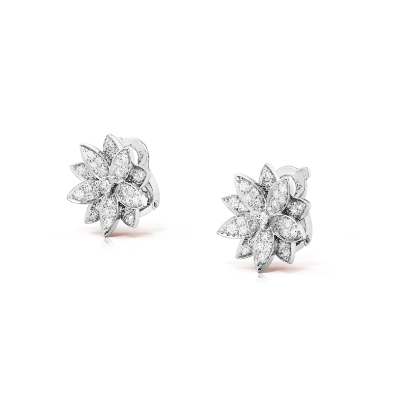 Lotus earrings, small model Lotus earrings, small model