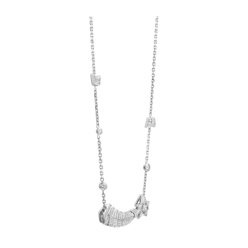 Comète Chevron transformable necklace Comète Chevron transformable necklace