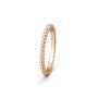 Perlée pearls of gold ring, small model