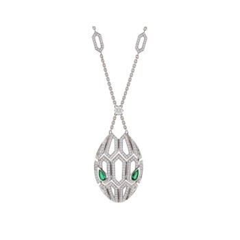 Serpenti Seduttori gilded snake necklace
