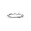 Perlée pearls of gold ring, small model