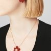 Rose de No?l clip pendant, small model