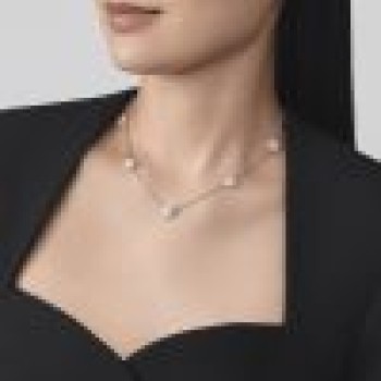 Fleurette necklace, 5 flowers