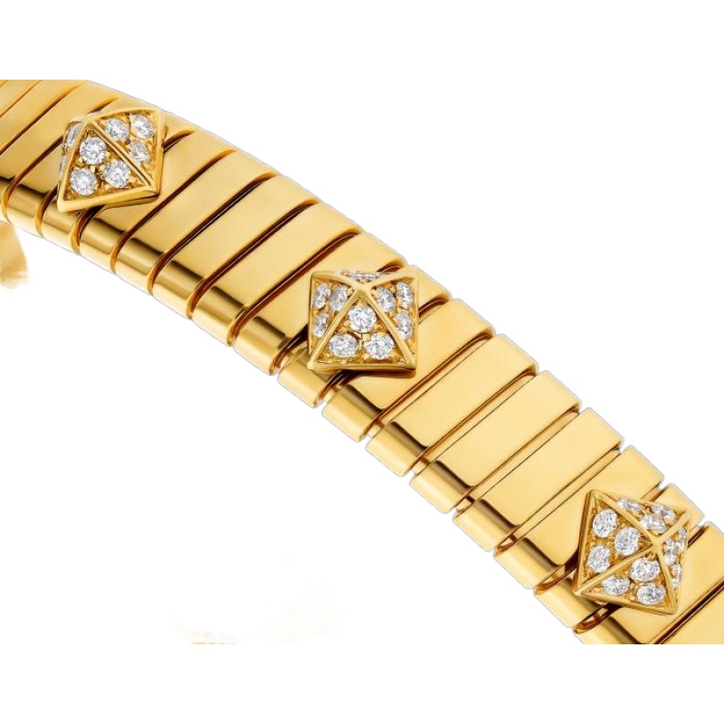 Bvlgari Tubogas series bracelet