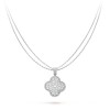 Magic Alhambra long necklace, 1 motif
