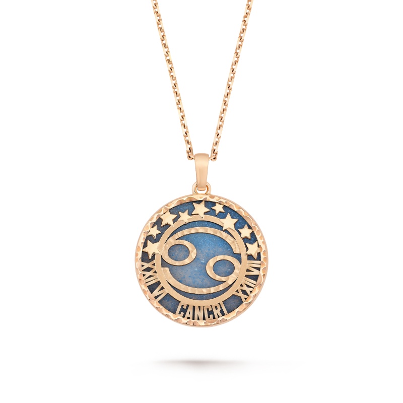 Zodiaque long necklace Cancri (Cancer)