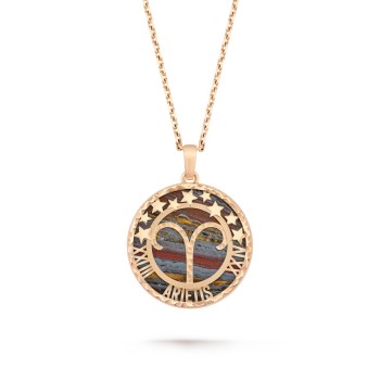 Zodiaque long necklace Arietis (Aries) Zodiaque long necklace Arietis (Aries)
