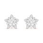 Lotus openwork earrings mini model