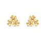 Frivole earrings, 3 flowers, mini model