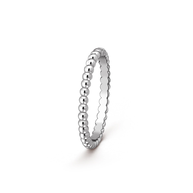 Perlée pearls of gold ring, small model