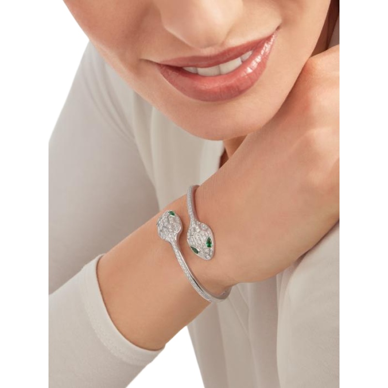 Serpenti Seduttori gilded snake bracelet