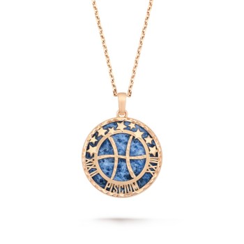 Zodiaque long necklace Piscium (Pisces)