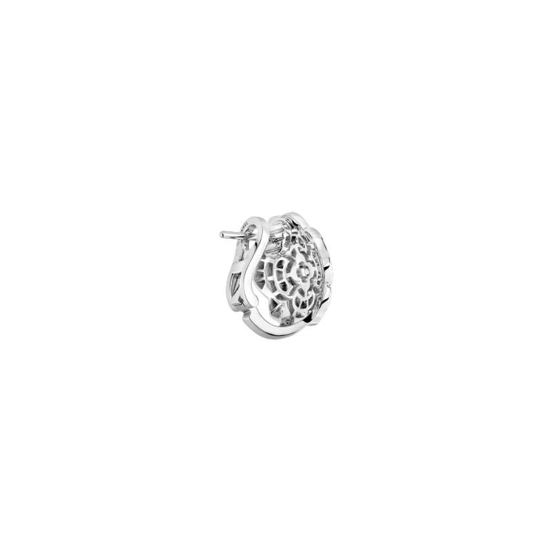 Bouton de Camélia earrings
