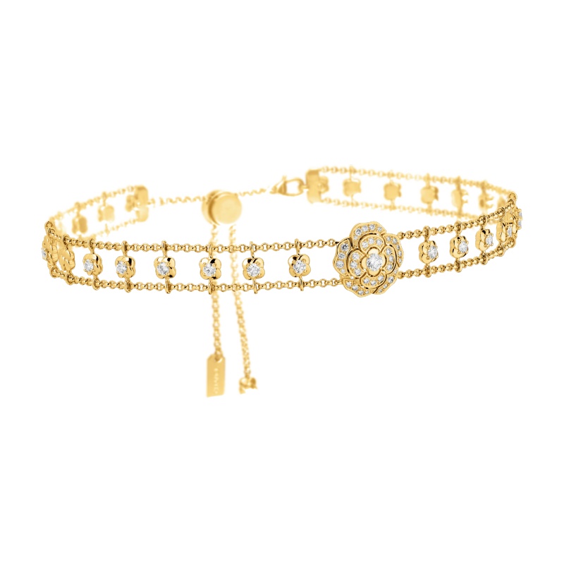 Bouton de Camélia choker Bouton de Camélia choker