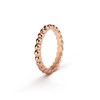 Perlée pearls of gold ring, medium model
