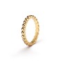 Perlée pearls of gold ring, medium model