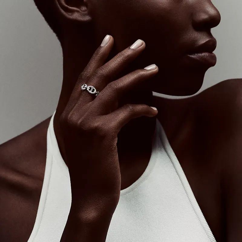 Chaine d’ancre Enchainee ring, small model