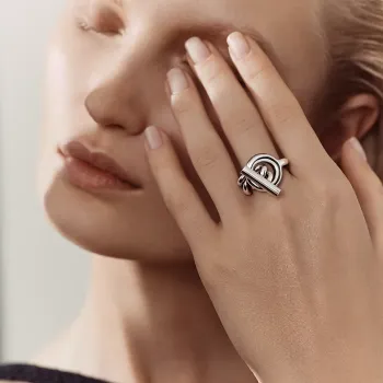 Croisette ring, large model Croisette ring, large model