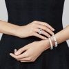 Perlée pearls of gold ring, small model