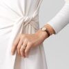 Perlée diamonds ring, 5 rows