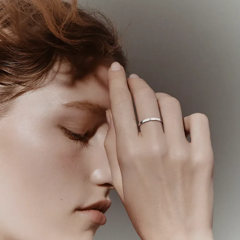 Ever Kelly wedding band, small model Ever Kelly wedding band, small model