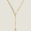 Kelly Chaine lariat necklace, small model Kelly Chaine lariat necklace, small model