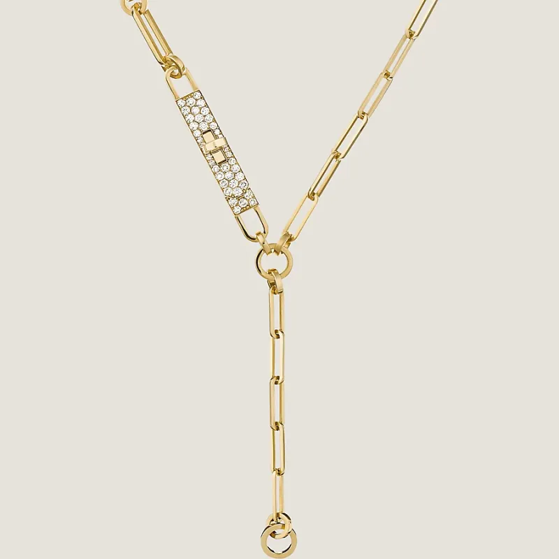 Kelly Chaine lariat necklace, small model Kelly Chaine lariat necklace, small model