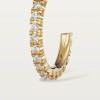 Cartier Etincelle de Cartier hoop earrings, small model, paved